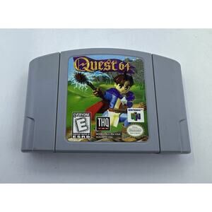 Quest 64 Nintendo 64 1998 Authentic Tested Fast Shipping Retro Gaming Game N64
